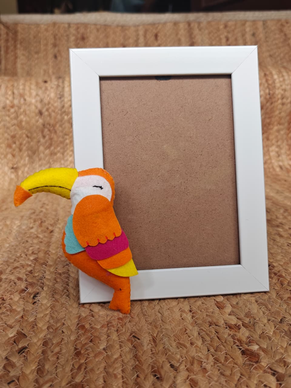 Customized Photo frame with toucan