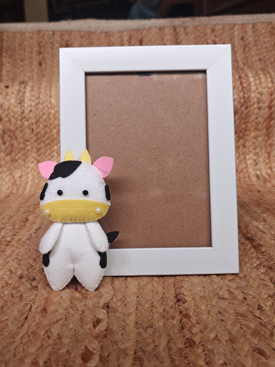 Customized Photo frame with cow