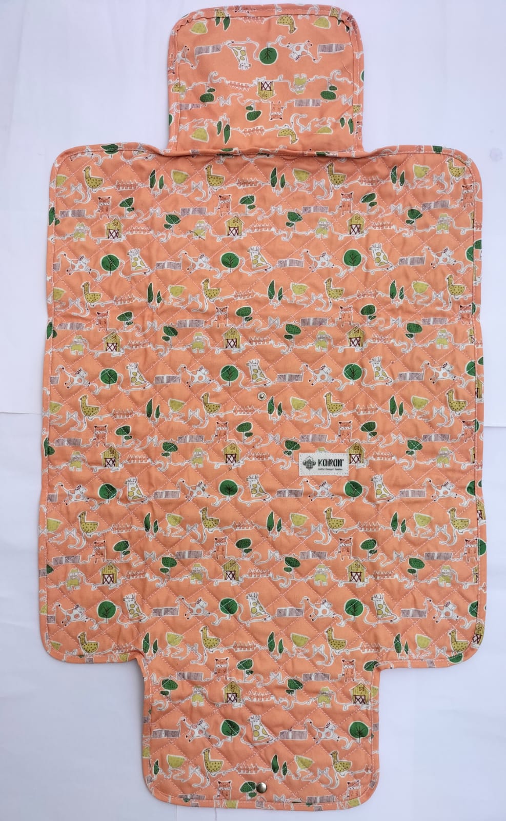 DIAPER CHANGING MAT OLD MAC DONALD PRINT