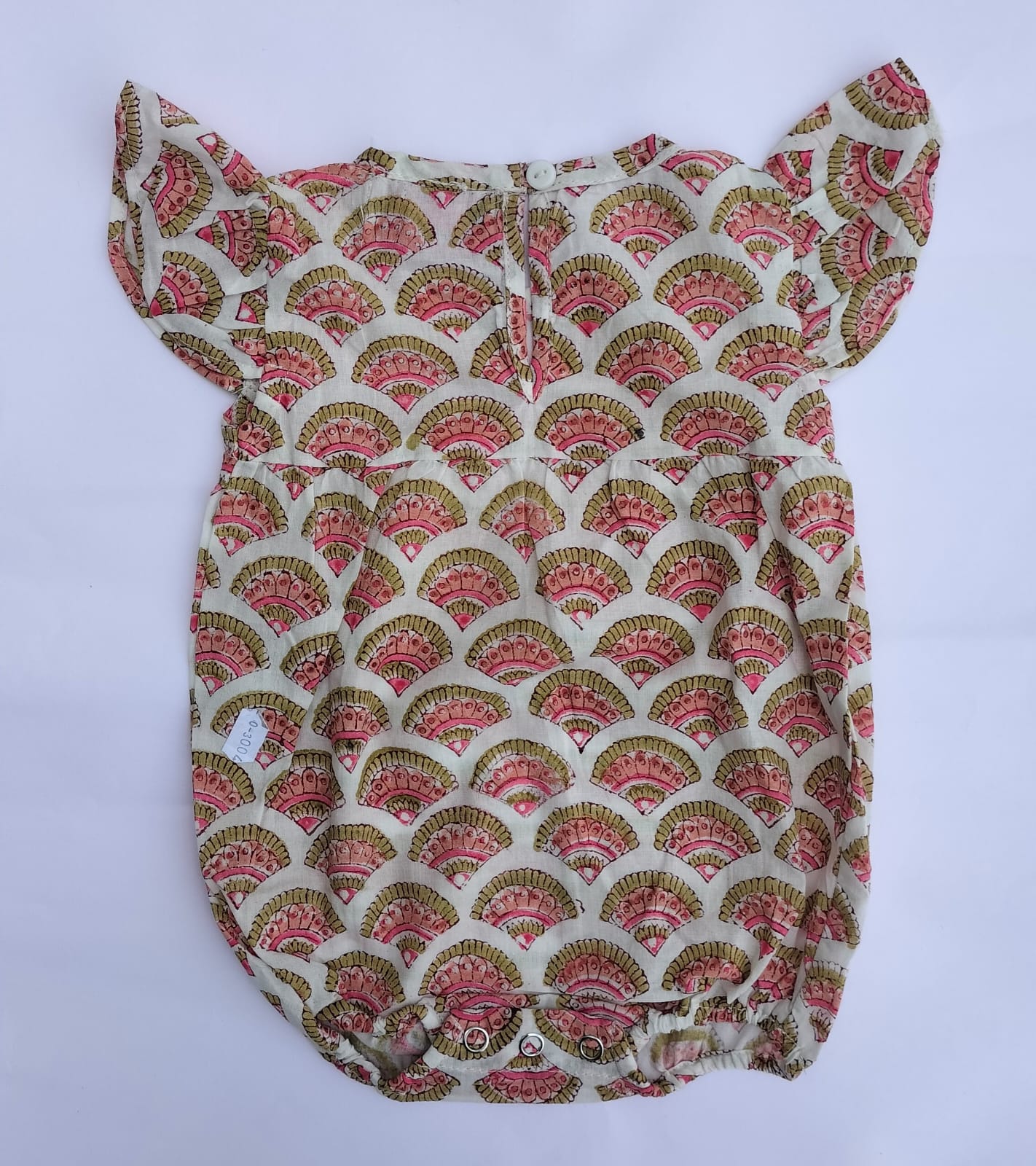 NEW BORN BABY GIRL RAINBOW PRINT ROMPER