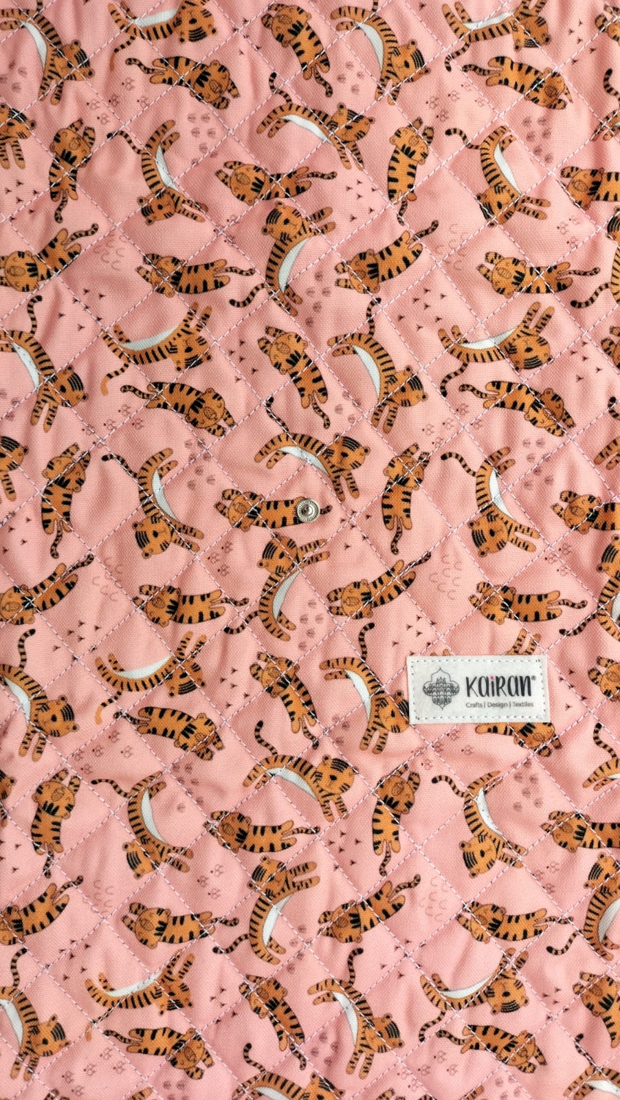 DIAPER CHANGING MAT PINK TIGER