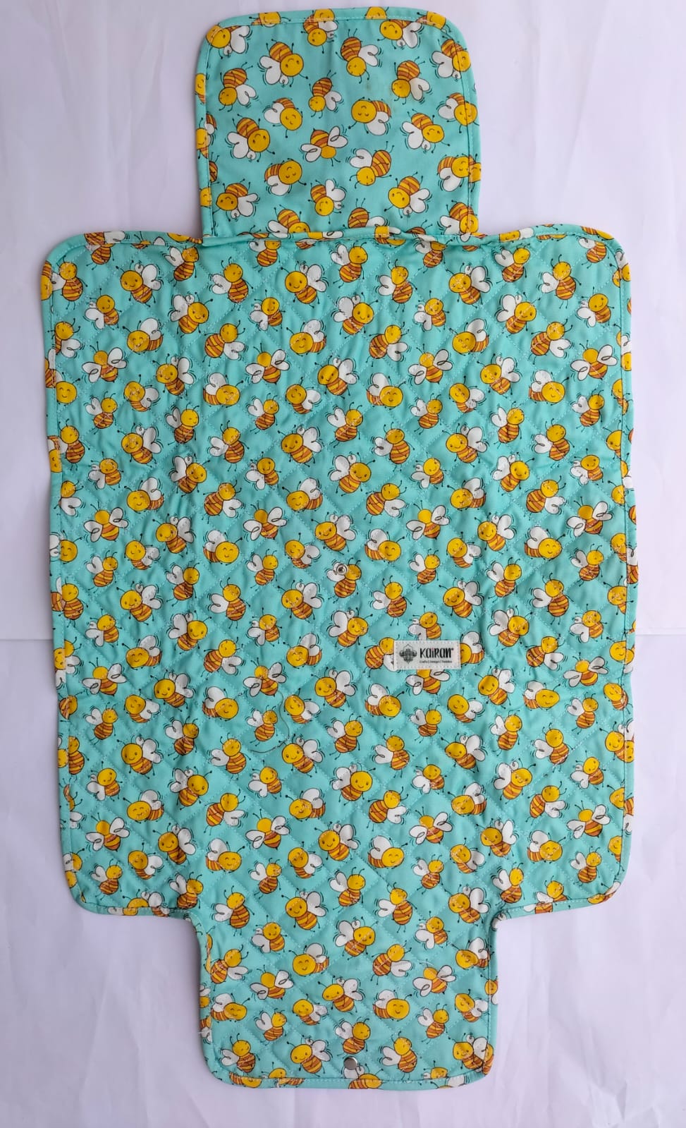 DIAPER CHANGING MAT BEES PRINT
