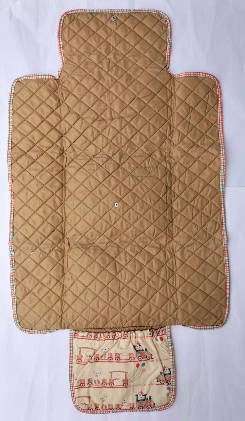 DIAPER CHANGING MAT CIRCUS TRAIN PRINT