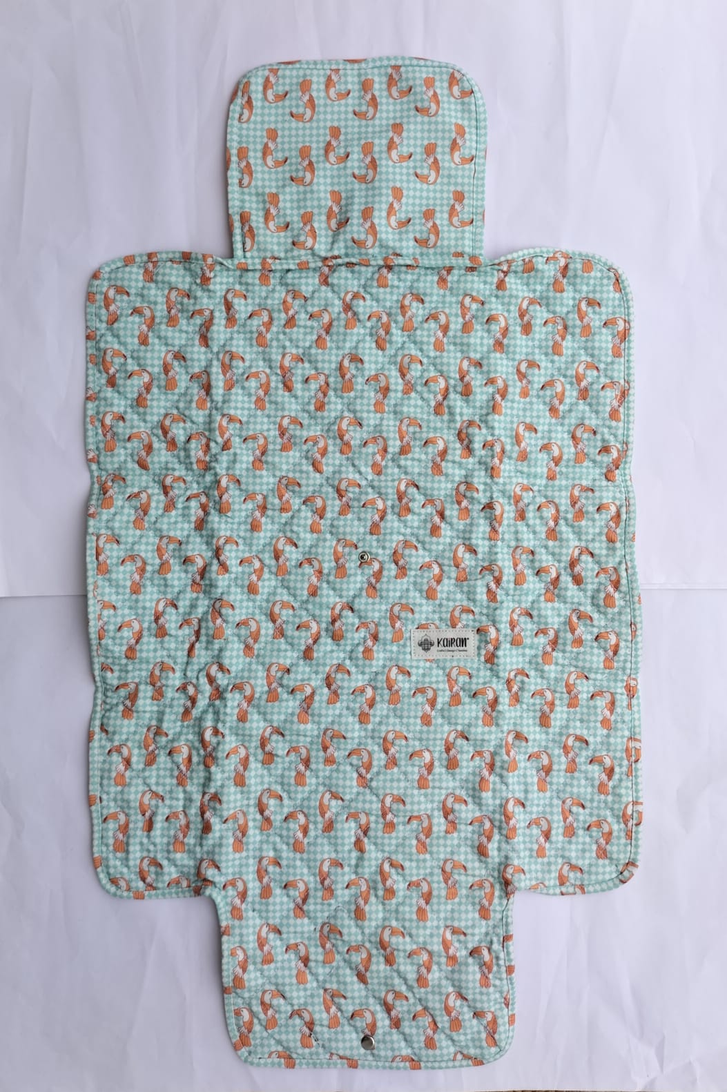 DIAPER CHANGING MAT TOUCAN PRINT