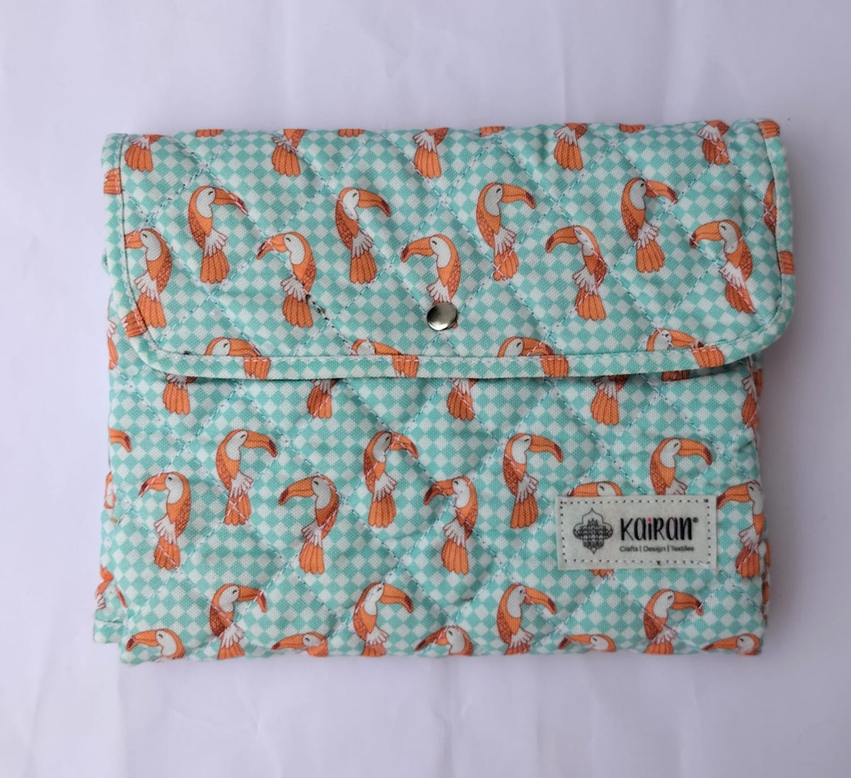 DIAPER CHANGING MAT TOUCAN PRINT