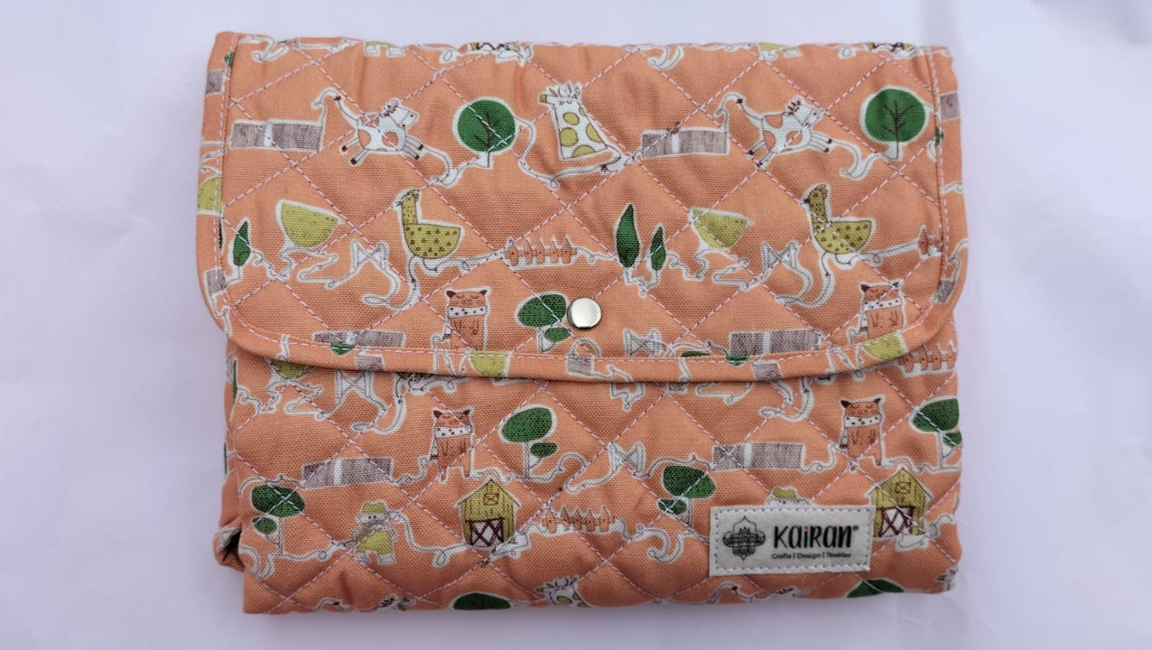 DIAPER CHANGING MAT OLD MAC DONALD PRINT