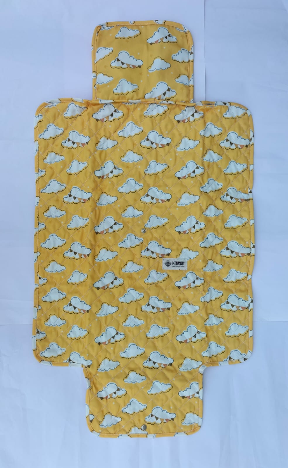 DIAPER CHANGING MAT CLOUDS PRINT
