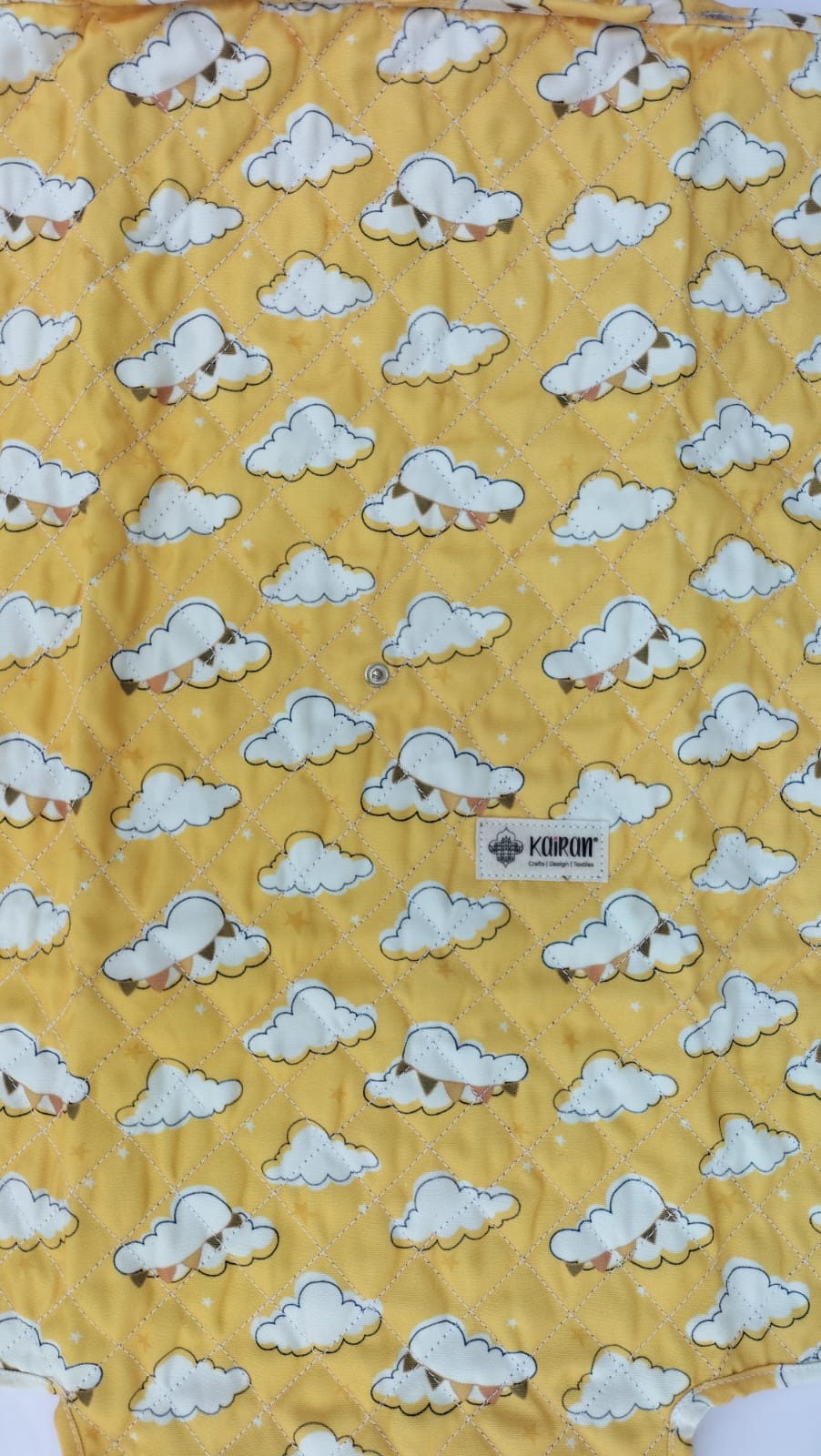 DIAPER CHANGING MAT CLOUDS PRINT