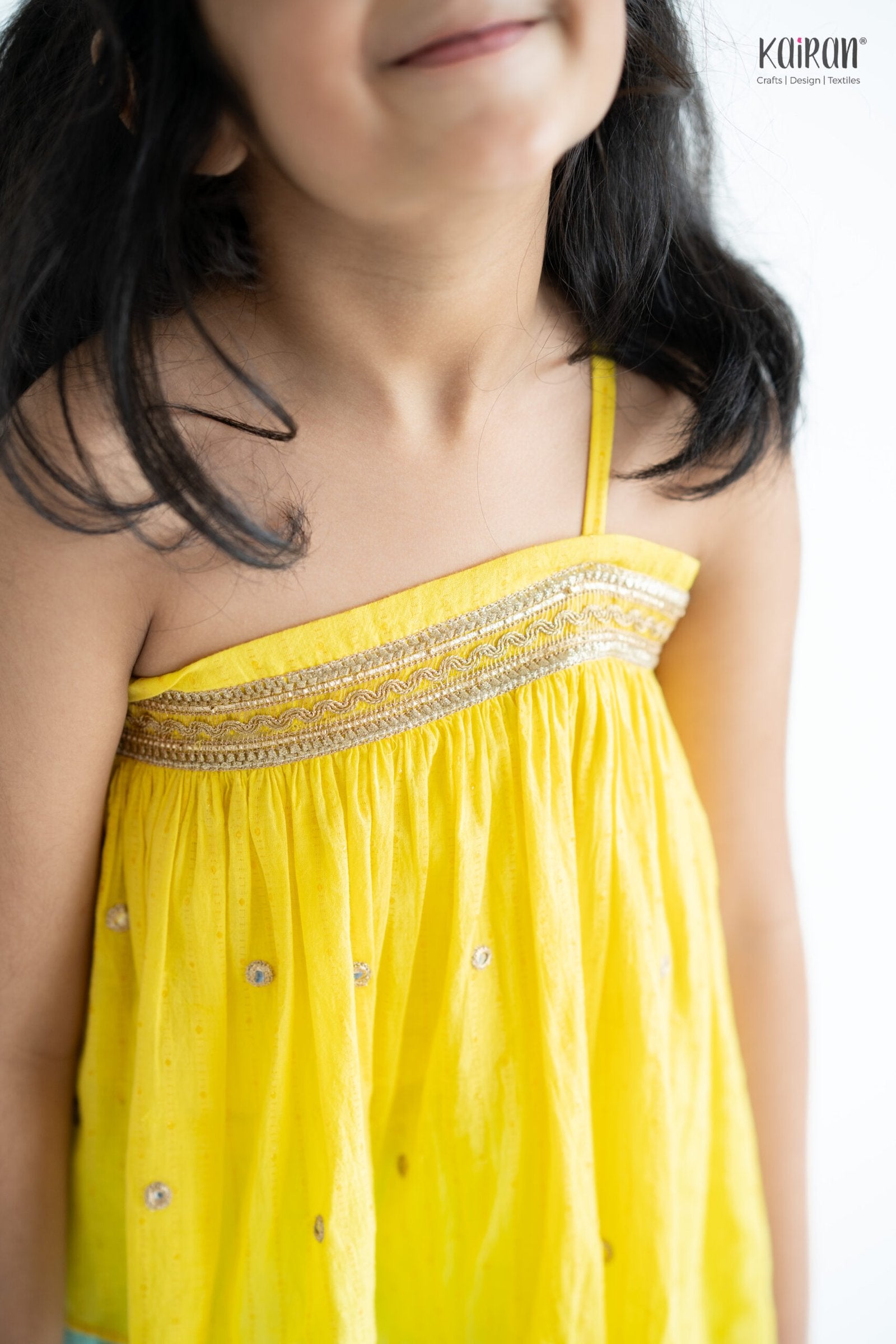 Amarillo one shoulder top with Flare Pants