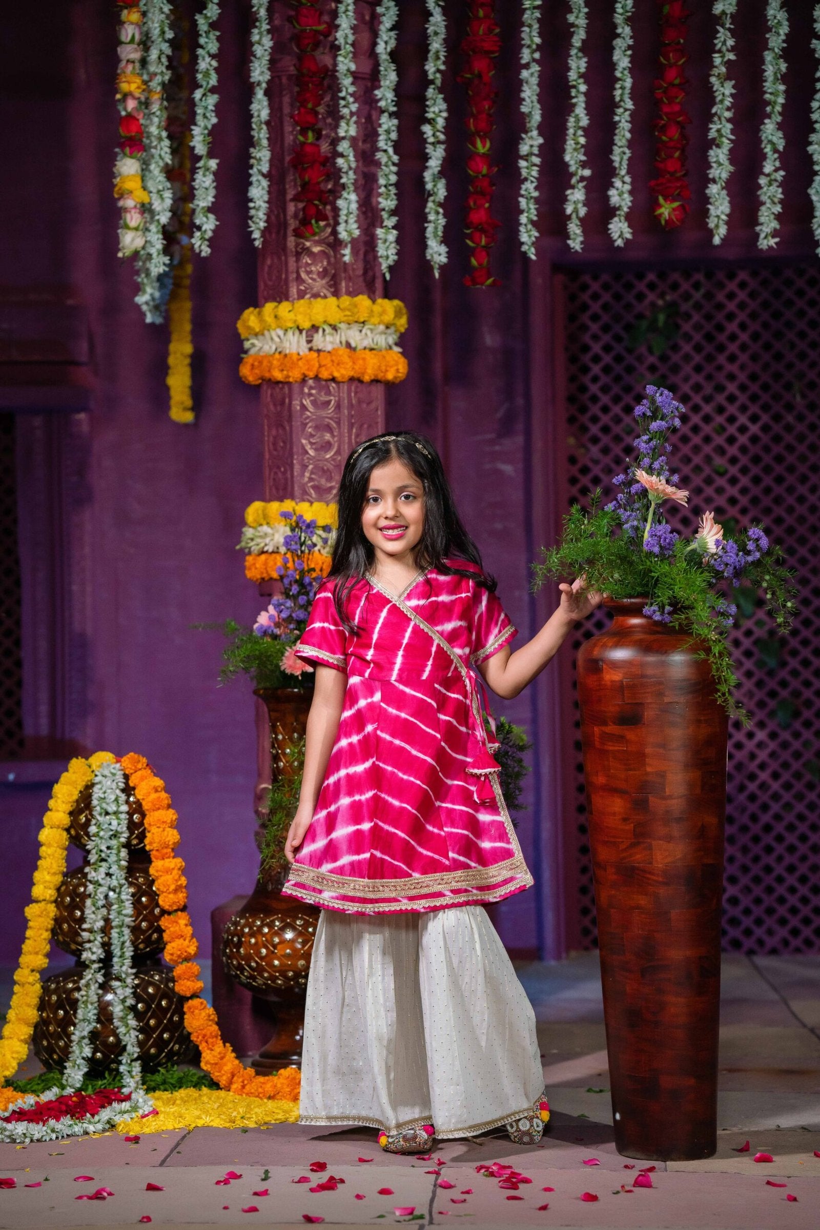 GULABO Angrakha Sharara set
