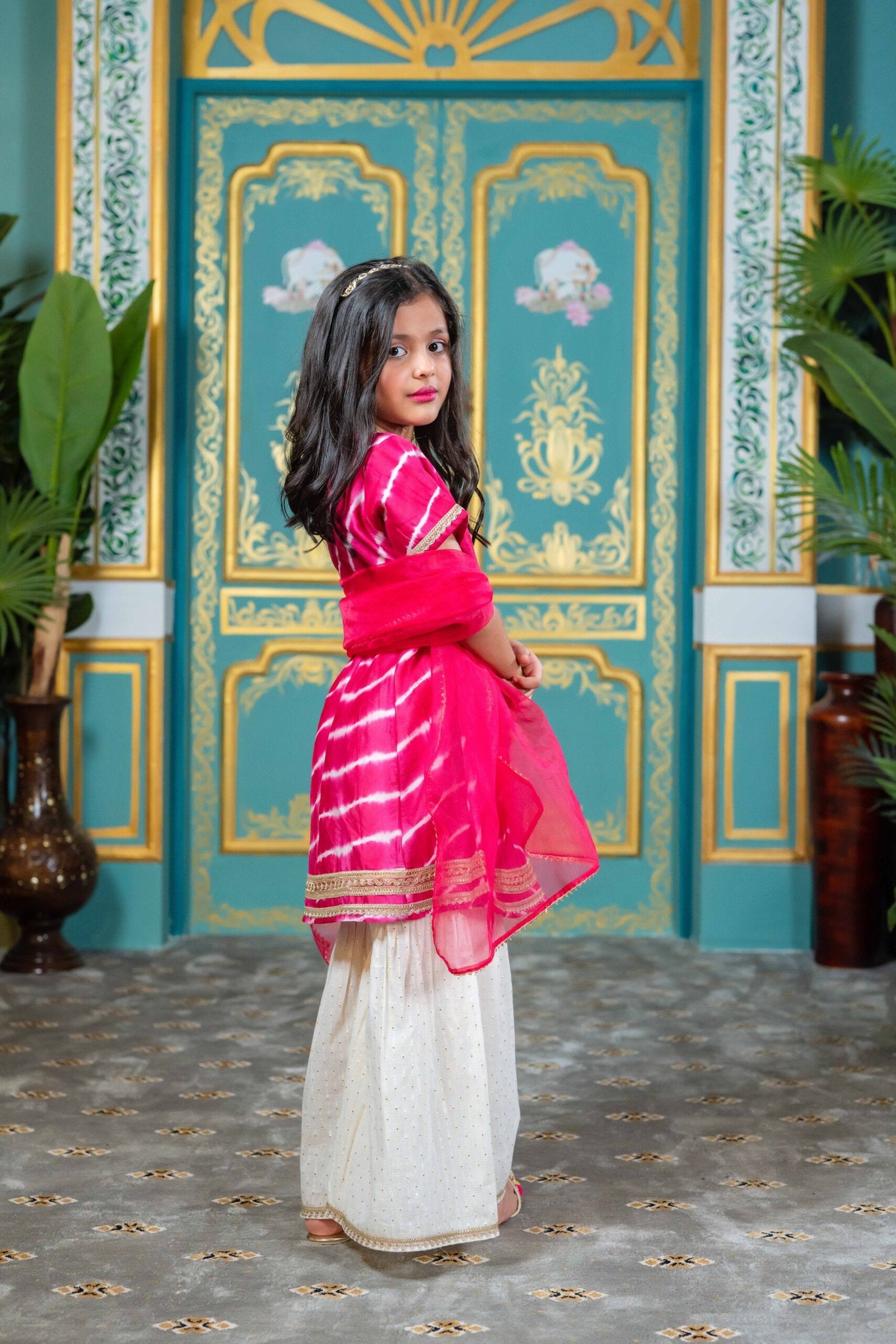 GULABO Angrakha Sharara set