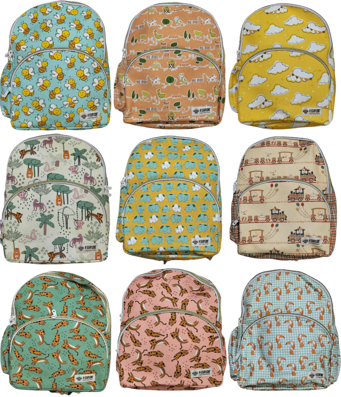 Backpack Little Tiger Print Personalized Bag
