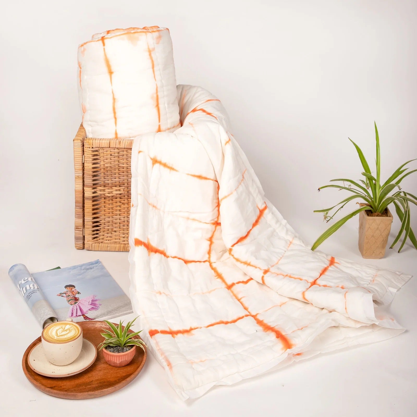 Ankan – Shibori Dyed Single & Double Jaipuri Cotton Quilt