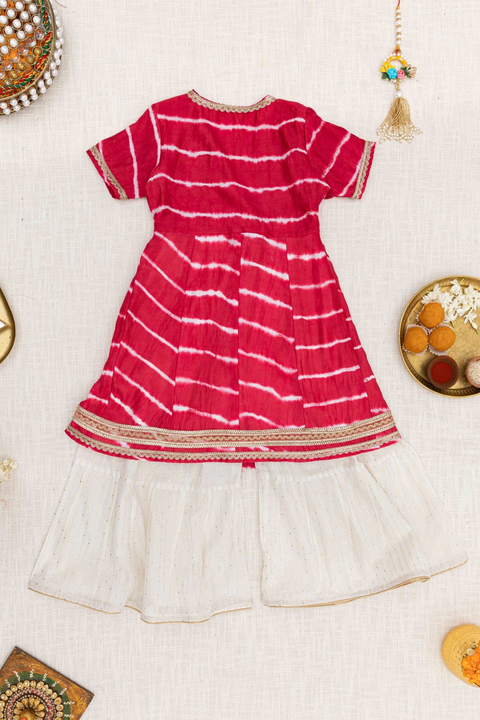 GULABO Angrakha Sharara set
