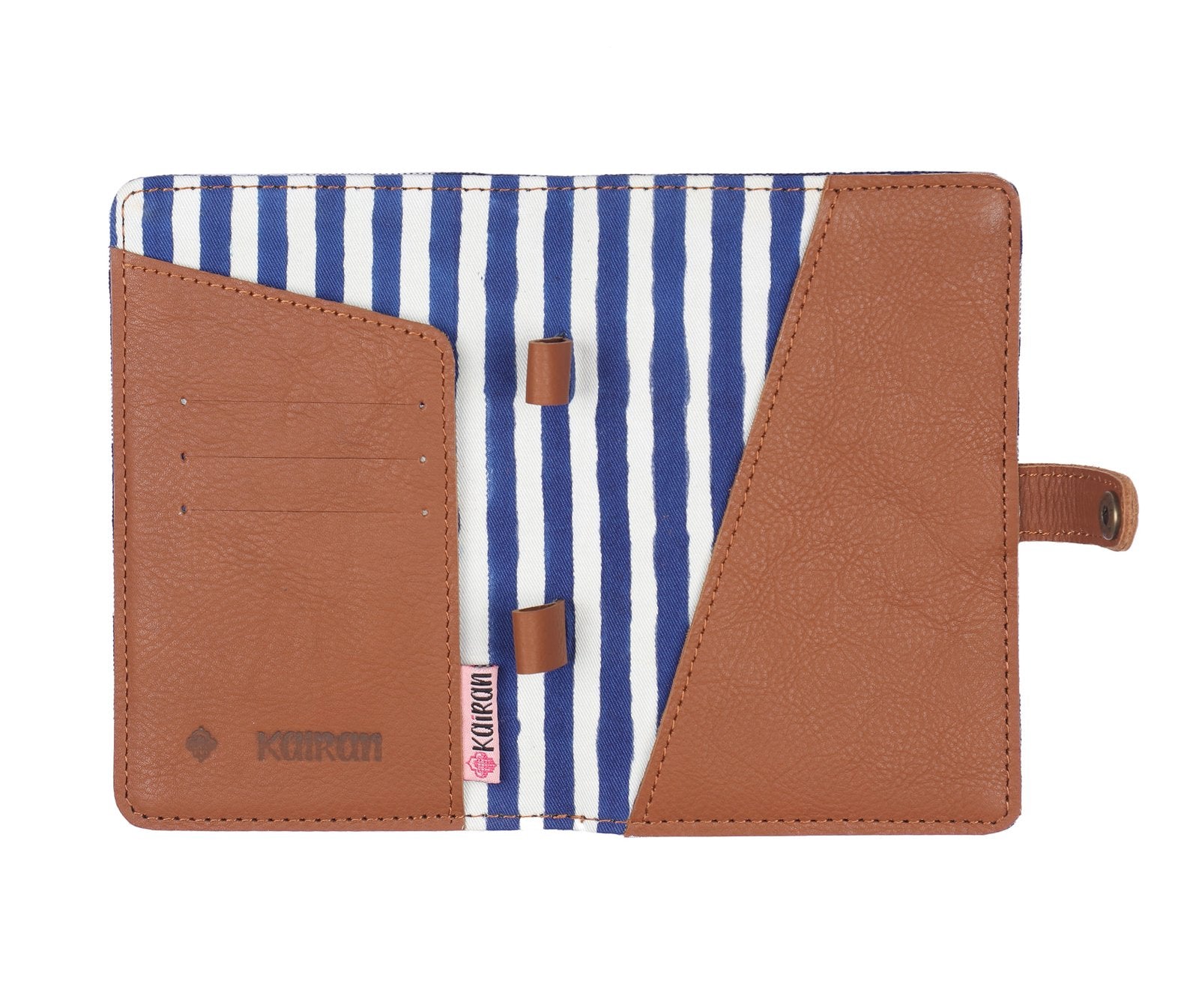 Blue-White Handcrafted - Meraki Passport Cover