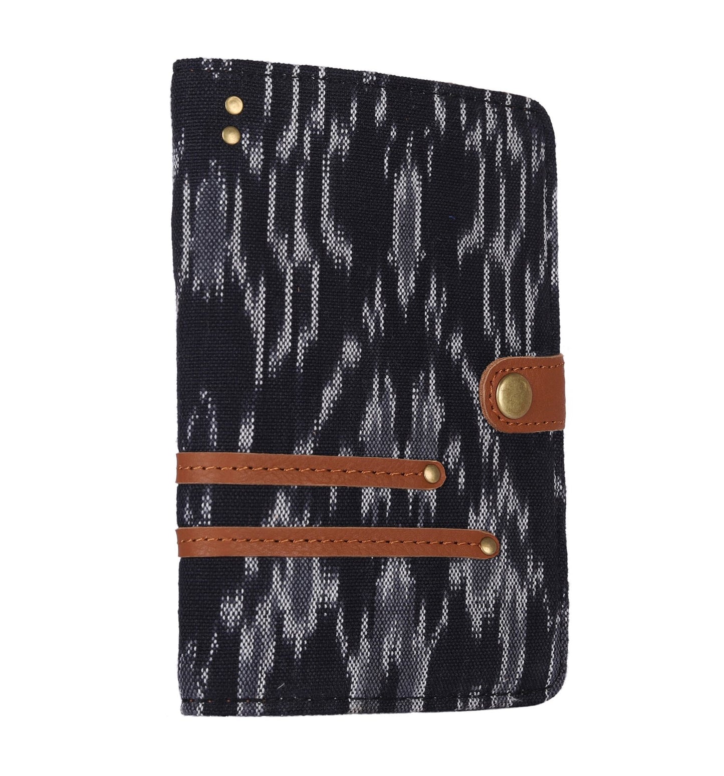 Black-White Handcrafted - Meraki Passport Cover