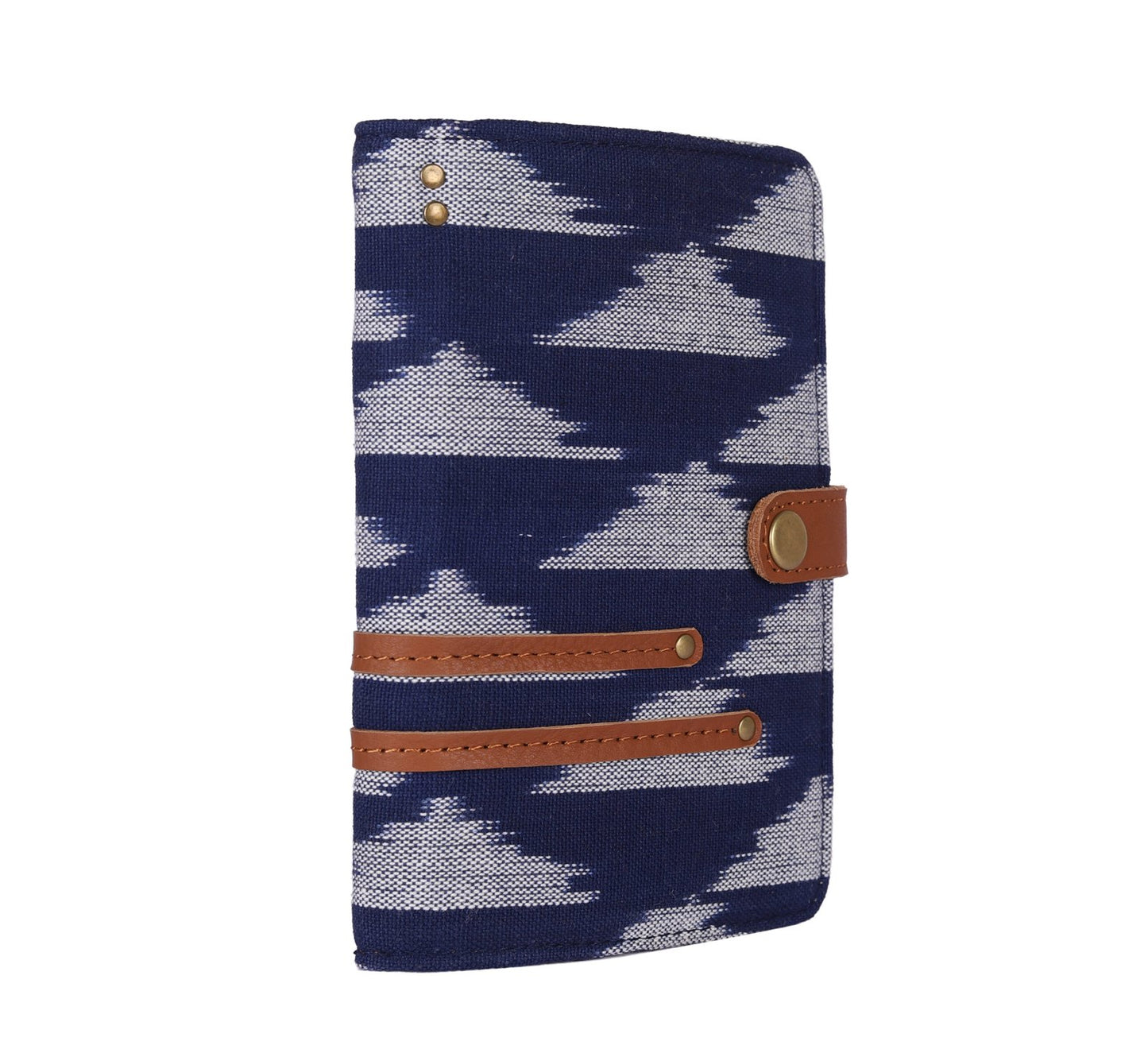 Indigo Blue-White Handcrafted - Meraki Passport Cover