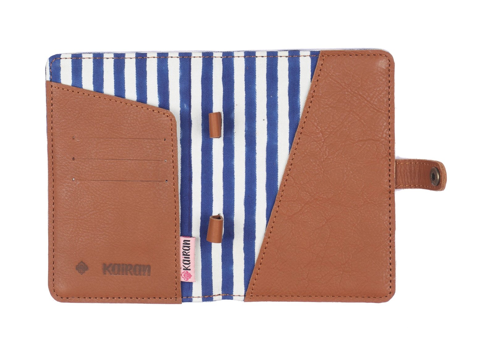 Indigo Blue-White Handcrafted - Meraki Passport Cover
