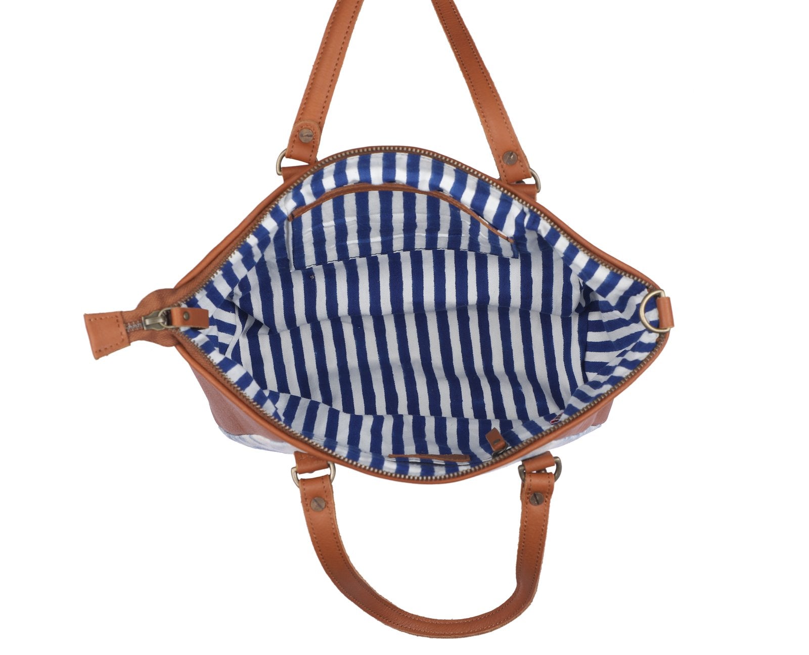 Blue-White Handcrafted - Meraki Handbag