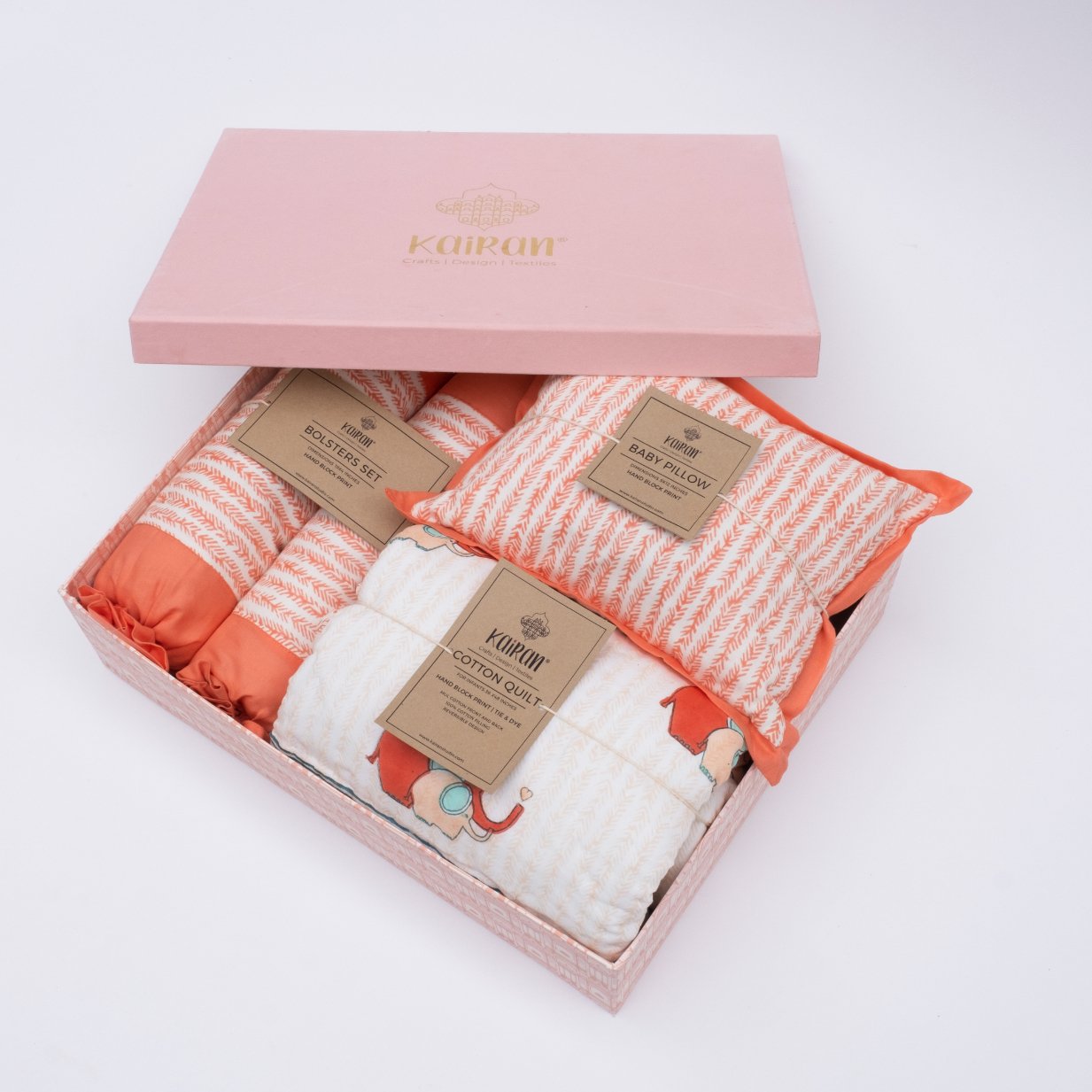 Baby Ellie Welcome To The World baby Hamper Set of 4 Pcs